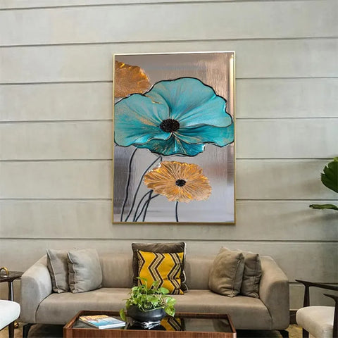 Azure Poppy Elegance #CDFB00258