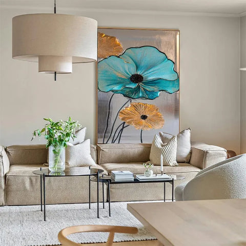 Azure Poppy Elegance #CDFB00258