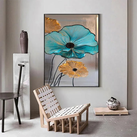 Azure Poppy Elegance #CDFB00258