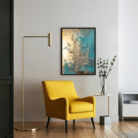 Silver Branches in Serene Blue #CDFB00259