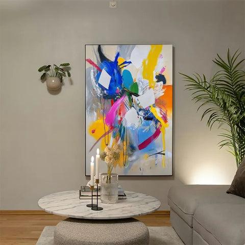 Chaotic Harmony of Colors #CDFB00266