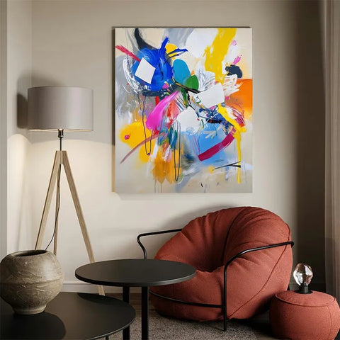 Chaotic Harmony of Colors #CDFB00266