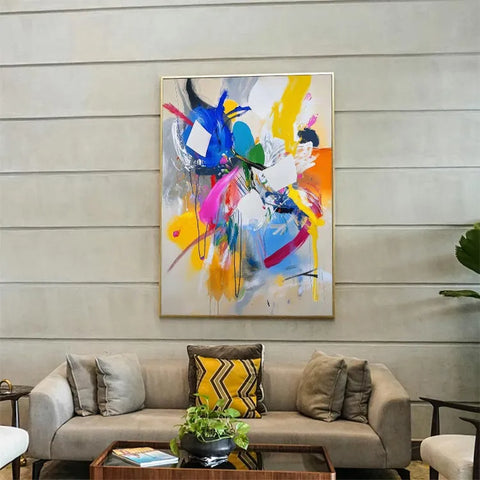 Chaotic Harmony of Colors #CDFB00266