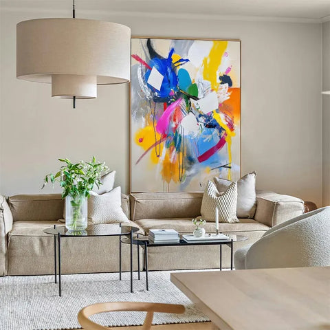 Chaotic Harmony of Colors #CDFB00266