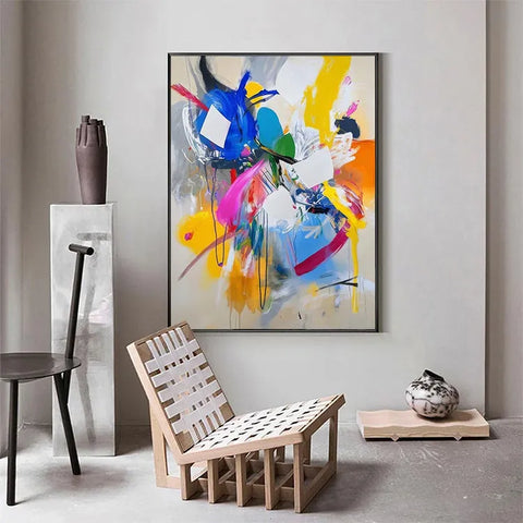 Chaotic Harmony of Colors #CDFB00266