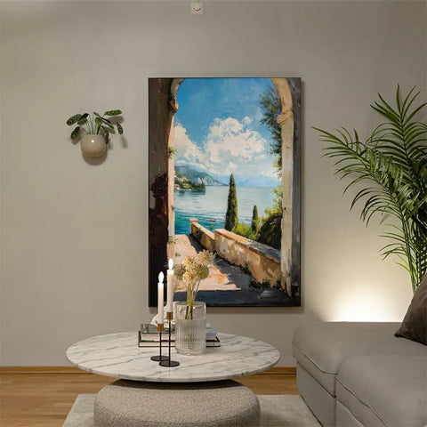 Serene Archway to the Azure Lake #CDFB00273