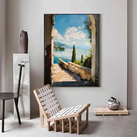 Serene Archway to the Azure Lake #CDFB00273