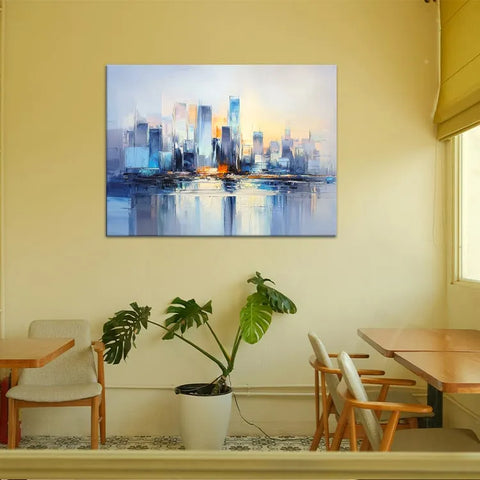 Serene Sunset Metropolis #CDFB00274