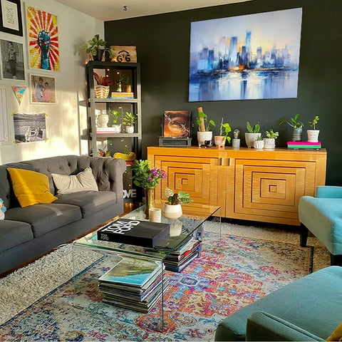 Serene Sunset Metropolis #CDFB00274