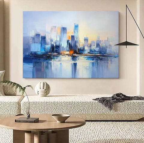 Serene Sunset Metropolis #CDFB00274