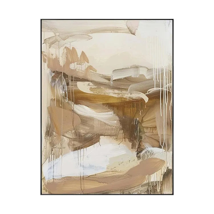 Serene Reflections on a Beige Horizon #CDFB00293