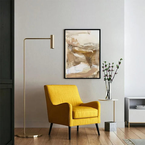 Serene Reflections on a Beige Horizon #CDFB00293