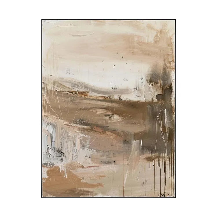 Whispering River in Abstract #CDFB00295