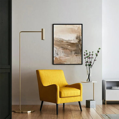 Whispering River in Abstract #CDFB00295