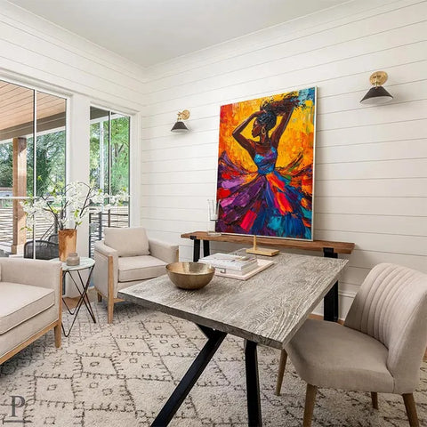 Whirl of Colorful Grace #CDFB00298