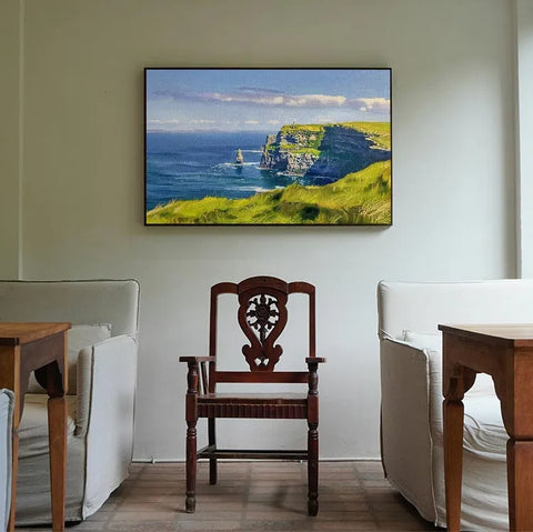 Cliffside Serenity with Lighthouse #CDFB00300