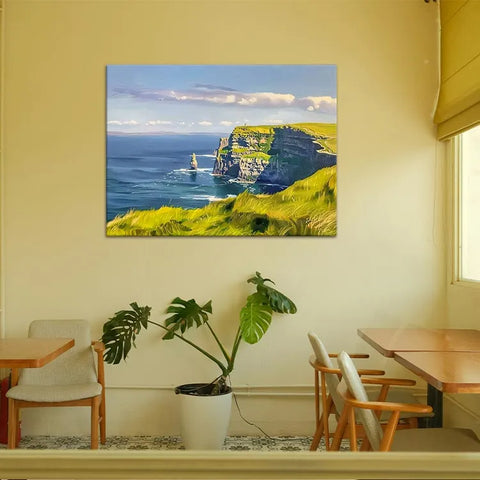 Cliffside Serenity with Lighthouse #CDFB00300