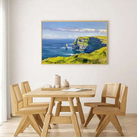 Cliffside Serenity with Lighthouse #CDFB00300