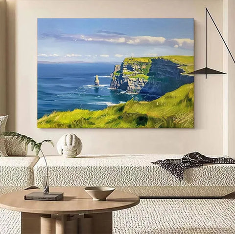 Cliffside Serenity with Lighthouse #CDFB00300