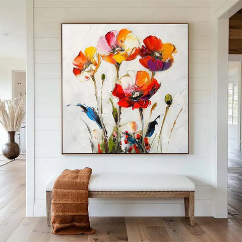 Vibrant Blossoms in Motion #CDFB00326