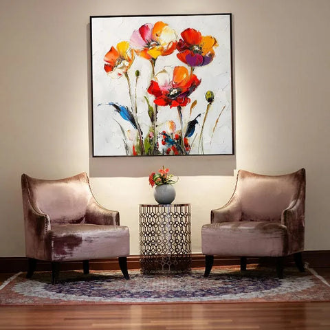 Vibrant Blossoms in Motion #CDFB00326