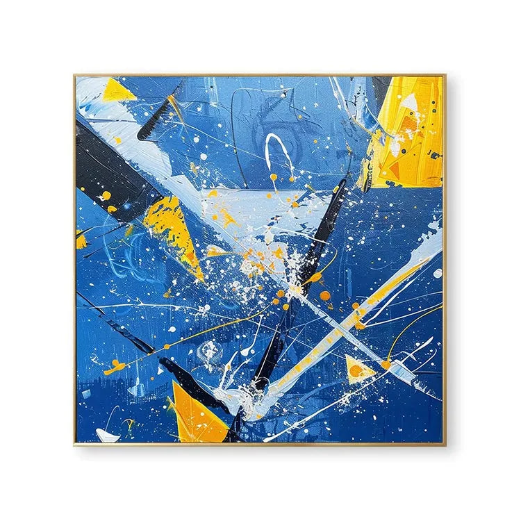 Chaotic Harmony in Blue #CDFB00331