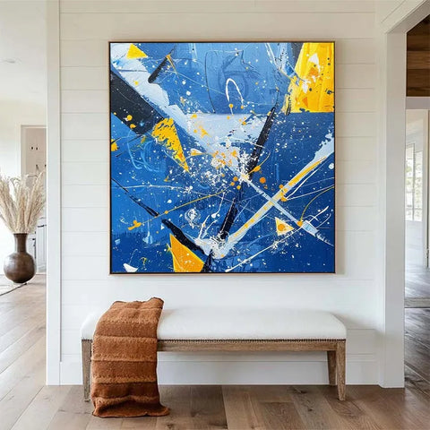 Chaotic Harmony in Blue #CDFB00331