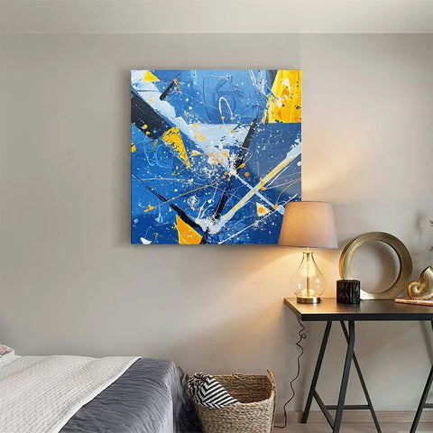 Chaotic Harmony in Blue #CDFB00331