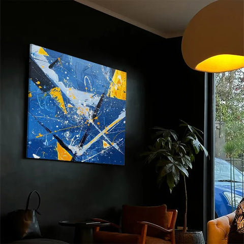 Chaotic Harmony in Blue #CDFB00331