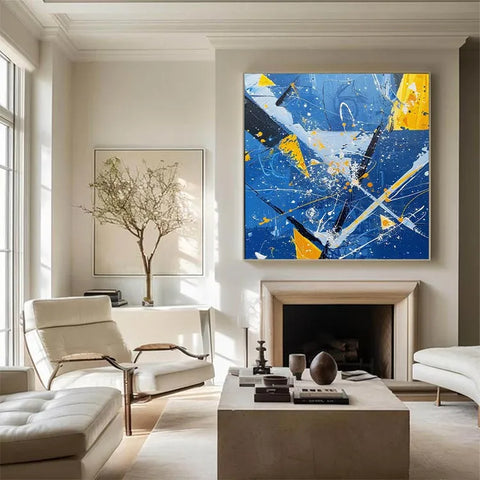 Chaotic Harmony in Blue #CDFB00331