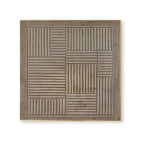 Weathered Grid Harmony #CDFB00341