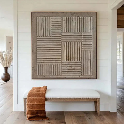 Weathered Grid Harmony #CDFB00341