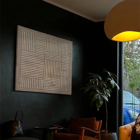 Weathered Grid Harmony #CDFB00341