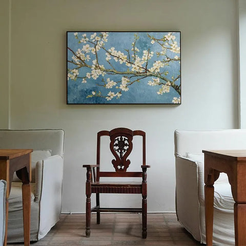 Serene Blossoms on Azure #CDFB00346