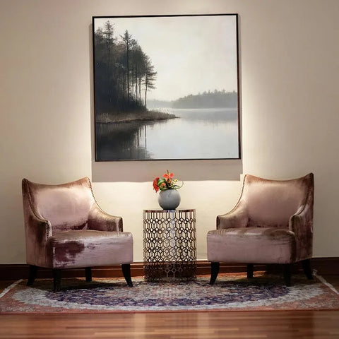 Tranquil Lakeside Reflection #CDFB00348