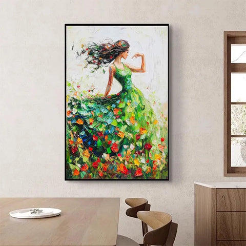 Whisper of the Wind in Green #CDFB00354