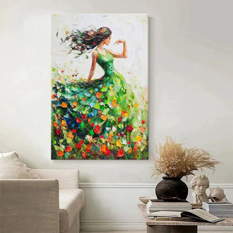 Whisper of the Wind in Green #CDFB00354