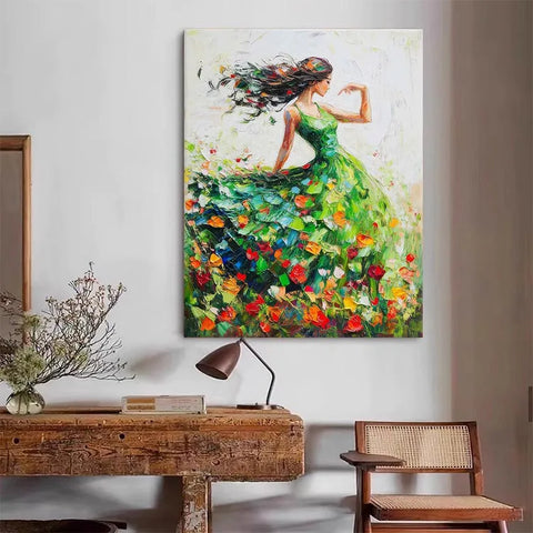 Whisper of the Wind in Green #CDFB00354