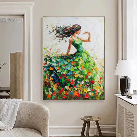 Whisper of the Wind in Green #CDFB00354