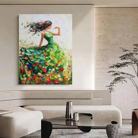 Whisper of the Wind in Green #CDFB00354