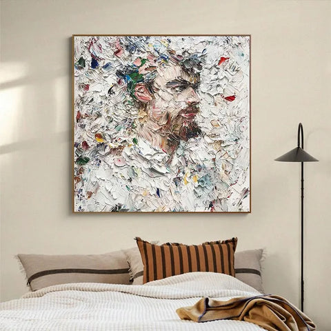 Abstract Gaze in Chromatic Whirl #CDFB00355