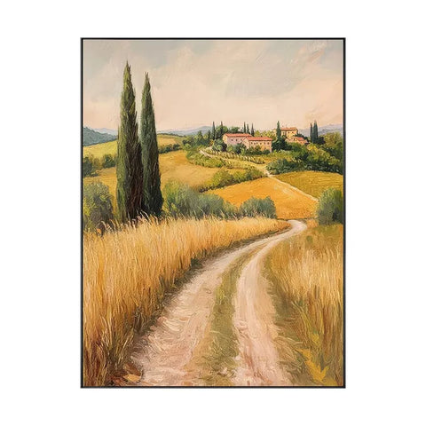 Golden Path to the Village #CDFB00356