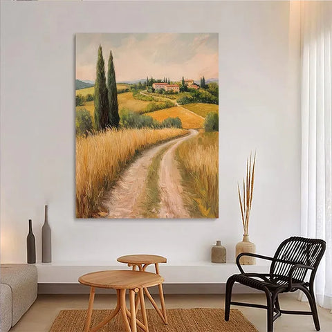 Golden Path to the Village #CDFB00356