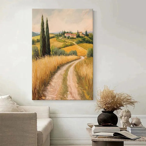 Golden Path to the Village #CDFB00356