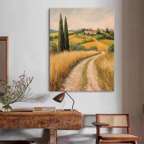 Golden Path to the Village #CDFB00356