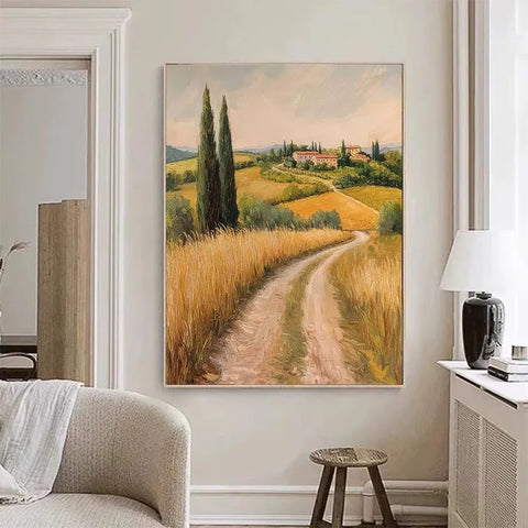 Golden Path to the Village #CDFB00356