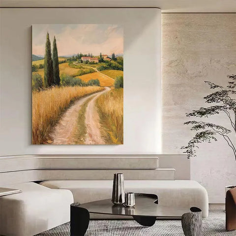 Golden Path to the Village #CDFB00356