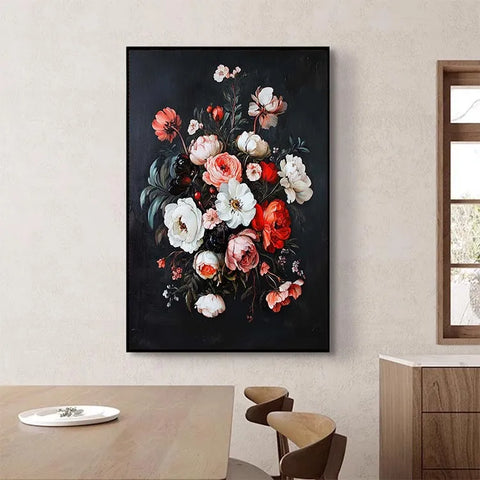 Blossom Serenade on Ebony #CDFB00362