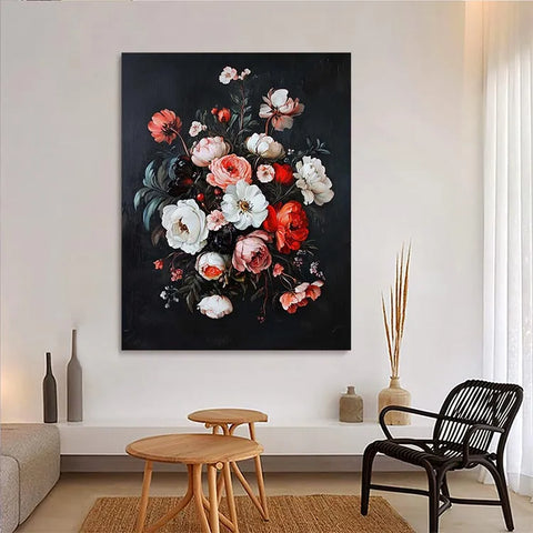 Blossom Serenade on Ebony #CDFB00362