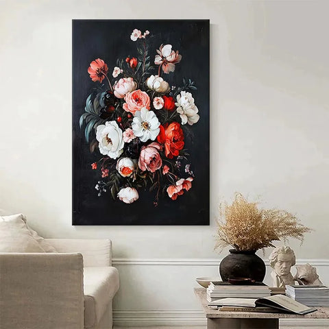 Blossom Serenade on Ebony #CDFB00362